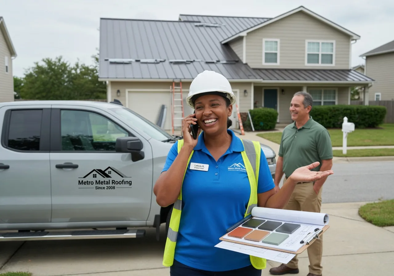 Storm Damage Metal Roof Repair in Brooksville, KY